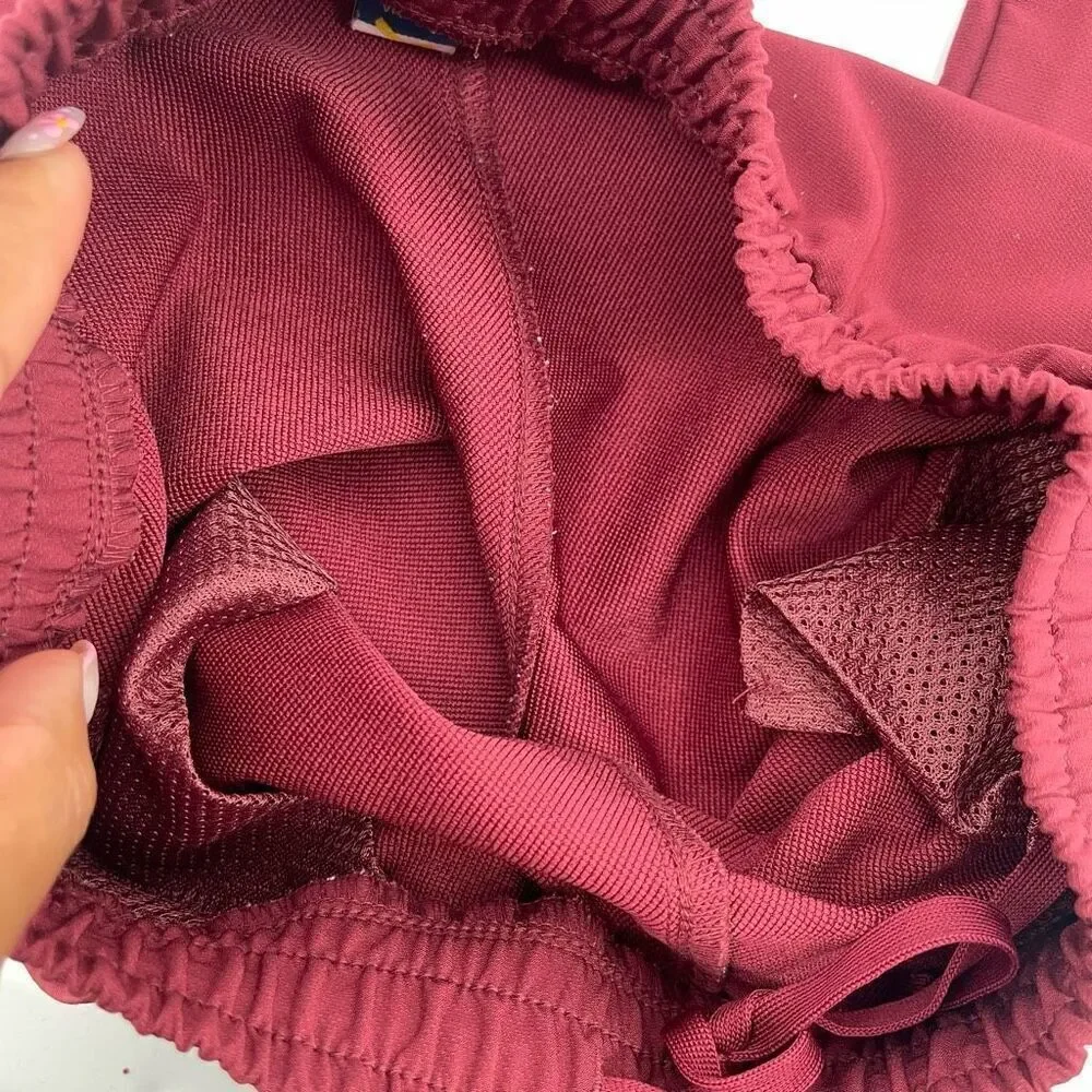 Old Navy Girls StretchTech Cargo Pants Size 8 Scarlet Oak Tapered Performance